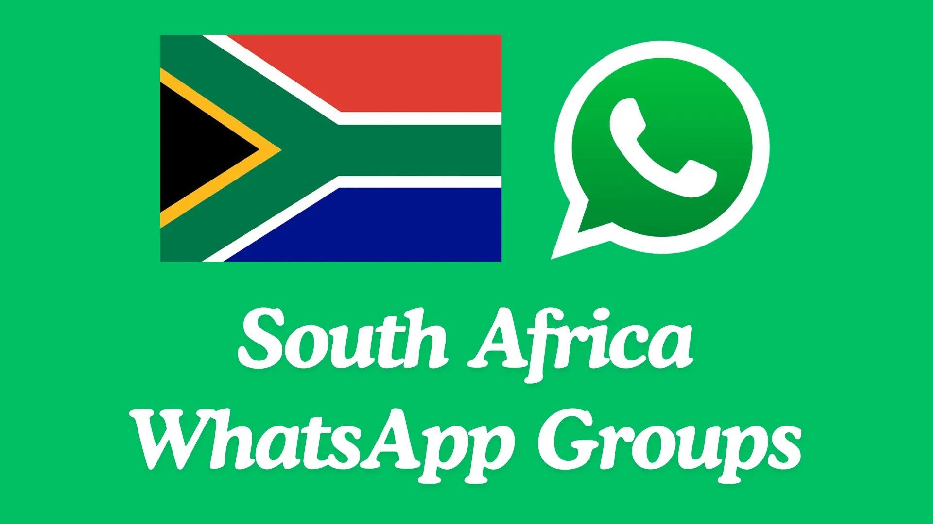South Africa WhatsApp Group Links